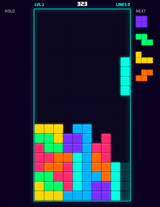 Tetris - Neon Block Puzzle